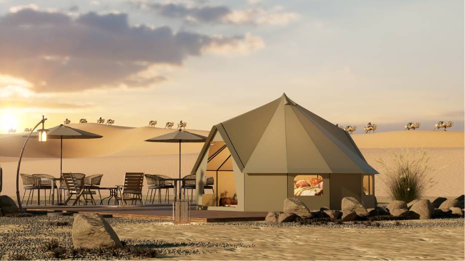 阿里露营酒店帐篷厂家