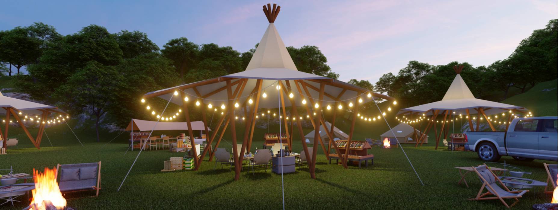 阿里露营帐篷酒店厂家